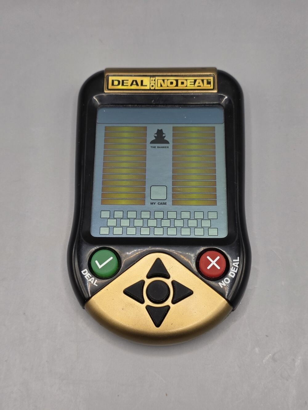 Vintage 2006 Deal or No Deal Handheld Electronic Game Irwin Toy Retro TV Works